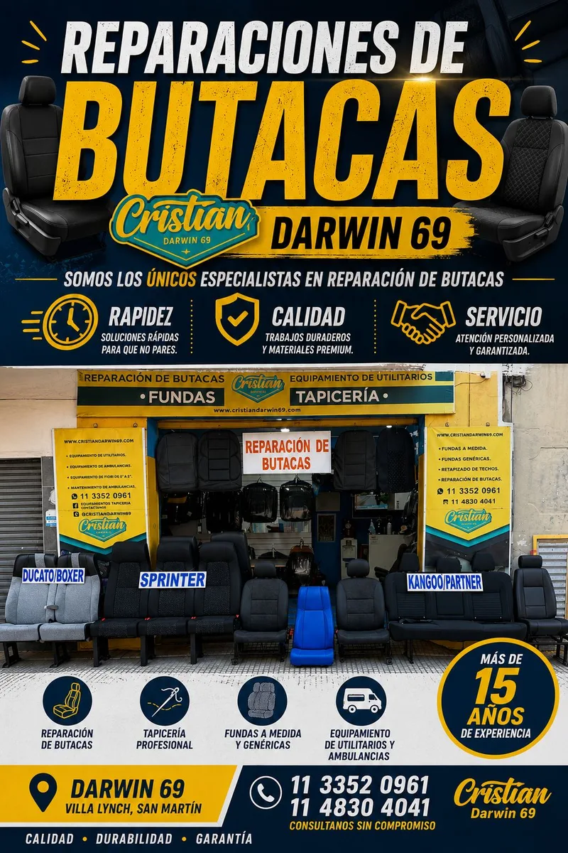 Asientos Reclinables para Furgón de Carga: Comodidad en Viajes Largos